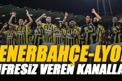 UEFA ŞAMPİYONLAR LİGİ🚨 Fenerbahçe - Olympique Lyon maçı şifresiz veren kanallar