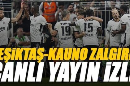 Beşiktaş - Kauno Zalgiris maçı canlı izle | BJK KAUNO maçı şifresiz 🚨 (UEFA Avrupa Ligi maçı canlı yayın)