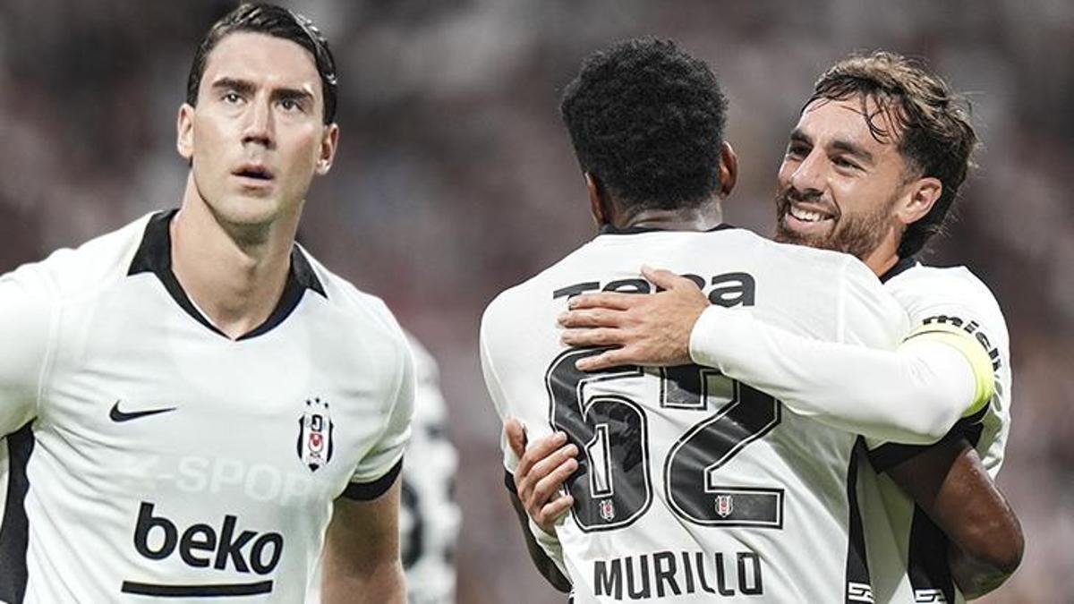 🚨ÖZET I Vlahovic'li Beşiktaş çok farklı! Dev avantaj... Beşiktaş - Kauno Zalgiris maç sonucu 3-0