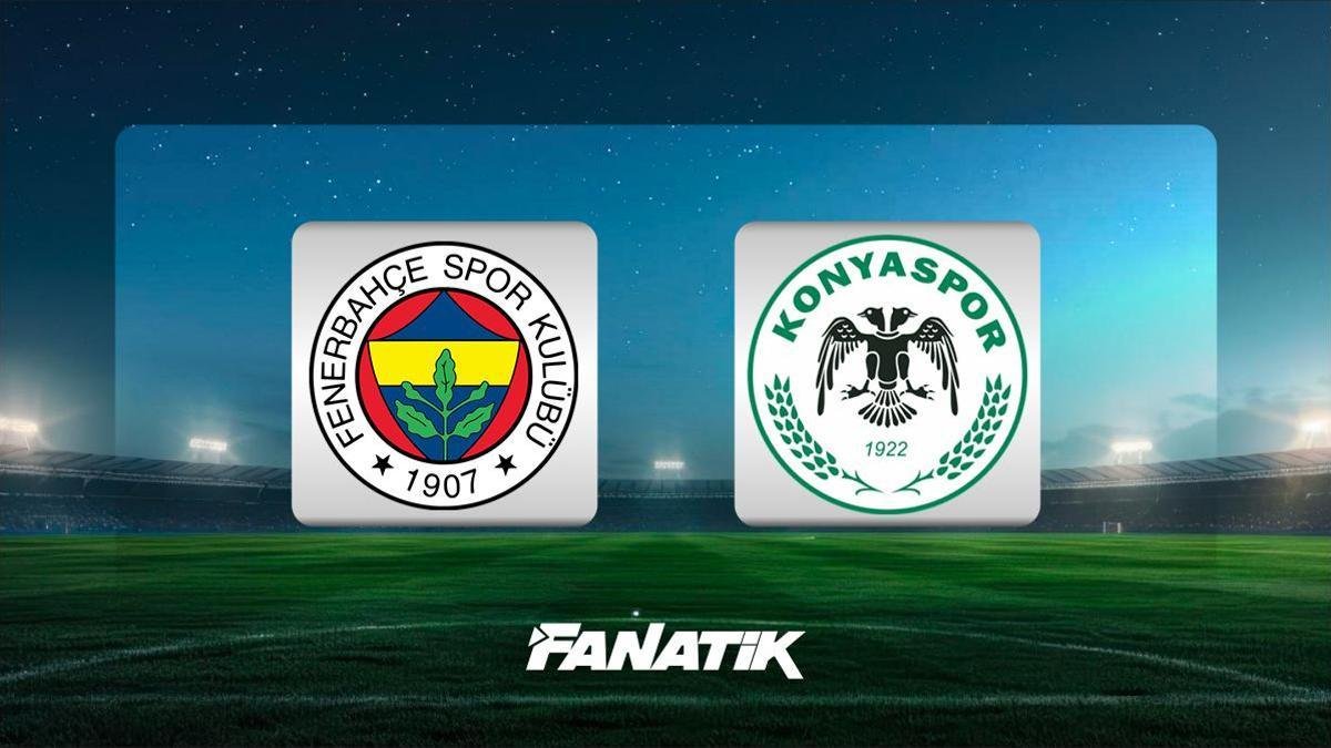 🚨 MAÇ BAŞLADI I CANLI Yayın İzle: Fenerbahçe - Konyaspor maçı Canlı Anlatım - FB - KONYA maçı kaç kaç, F.Bahçe - Konyaspor maç kadrosu, skoru ve istatistikleri