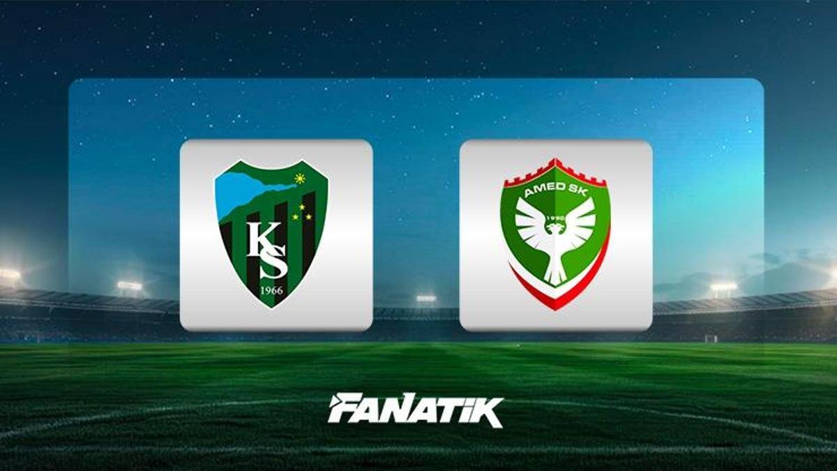 Kocaelispor - Amed Sportif Faaliyetler maçı ne zaman, saat kaçta, hangi kanalda canlı yayınlanacak?