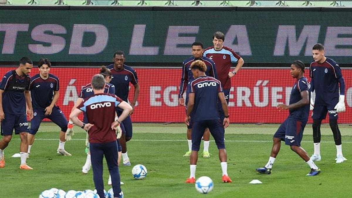 Trabzonspor, Ferencvaros maçı hazırlıklarını tamamladı - Fanatik Gazetesi Trabzonspor (TS) Haberleri - Spor