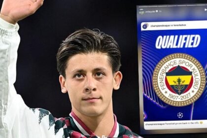 Lyon maçı sonrası Arda Güler'den Fenerbahçe paylaşımı! Sosyal medyada gündem oldu - Fanatik Gazetesi Fenerbahçe (FB) Haberleri Spor