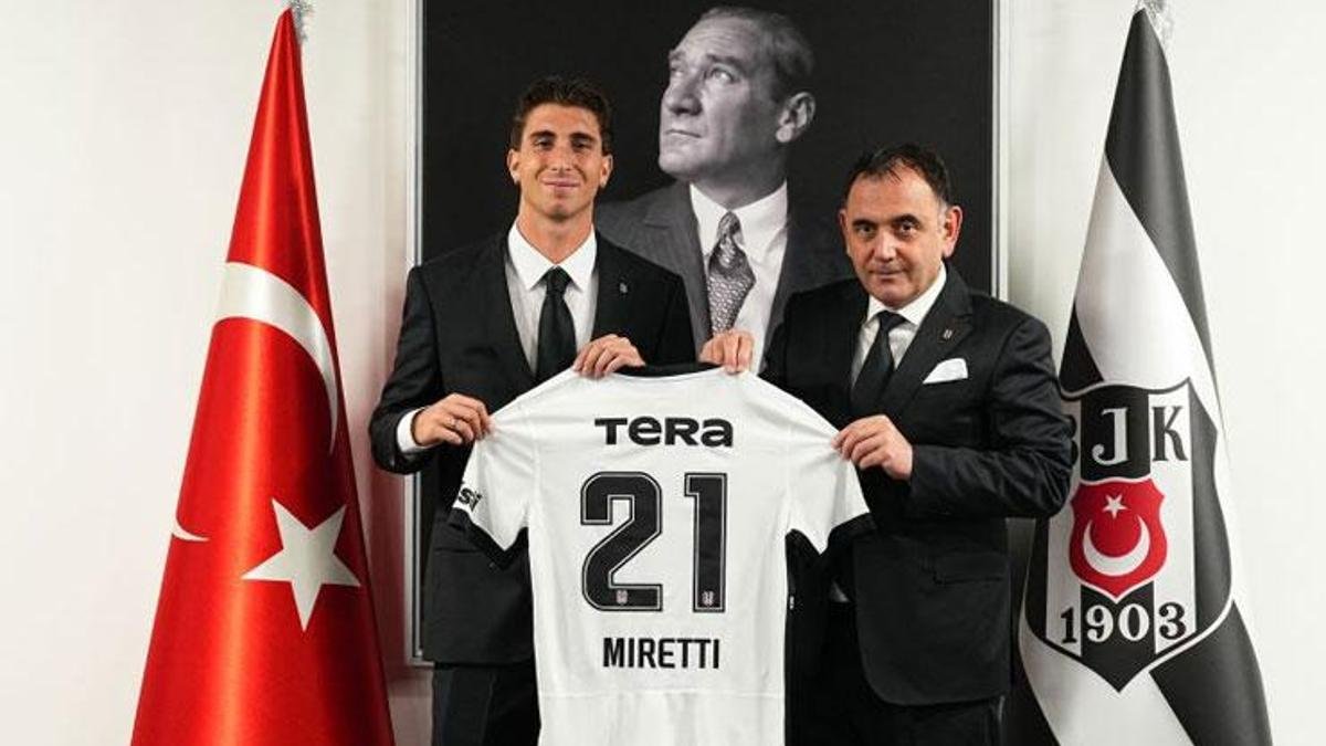 Resmen açıklandı! Beşiktaş Fabio Miretti'yi kadrosuna kattı - Fanatik Gazetesi Beşiktaş (BJK) Haberleri - Spor