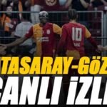 Galatasaray - Göztepe maçı canlı izle | GS GÖZTEPE maçı şifresiz (Süper Lig maçı canlı yayın)