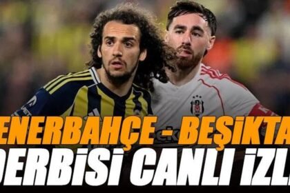 🚨 Fenerbahçe - Beşiktaş derbisi CANLI İZLE | FB BJK maçı şifresiz (Süper Lig maçı canlı yayın)