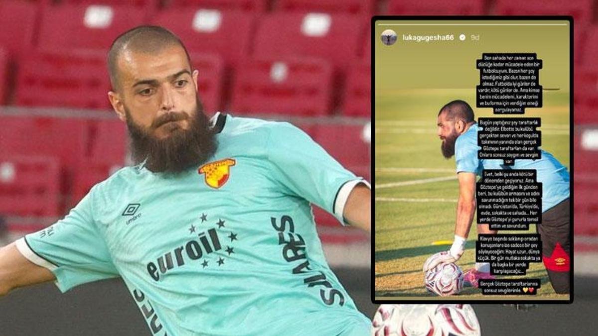 Göztepe kalecisi Luka Gugeshashvili'den maç sonu sert tepki! 'Bu taraftarlık değil' - Fanatik Gazetesi Futbol Haberleri - Spor