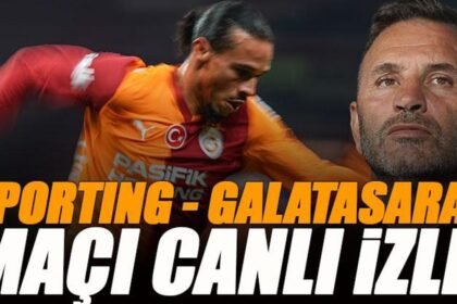 🚨 Sporting - Galatasaray maçı canlı izle | GS SPORTING maçı şifresiz (Şampiyonlar Ligi maçı canlı yayın)