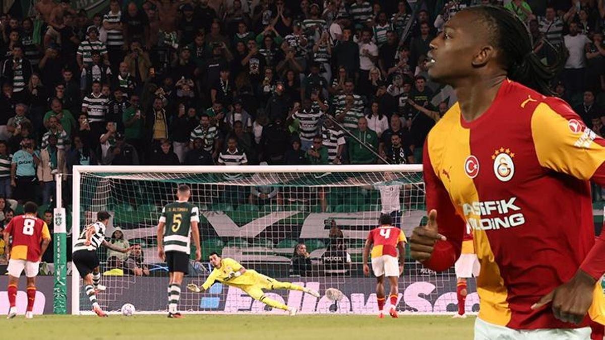 🚨Galatasaray Lizbon'da mağlup! Aslan, Şampiyonlar Ligi'ne kötü başladı... (ÖZET) Sporting - Galatasaray maç sonucu 3-1