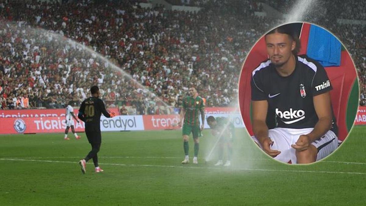 Amedspor - Beşiktaş maçında ilginç anlar! Futbolcular neye uğradığını şaşırdı - Fanatik Gazetesi Futbol Haberleri - Spor
