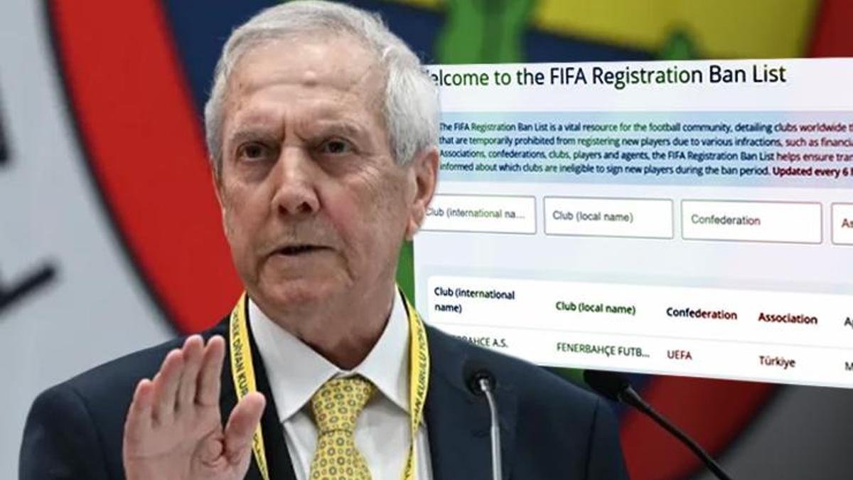 SON DAKİKA 🚨FIFA'dan Fenerbahçe'ye şok ceza! 3 dönem transfer yasağı | Resmi açıklama geldi