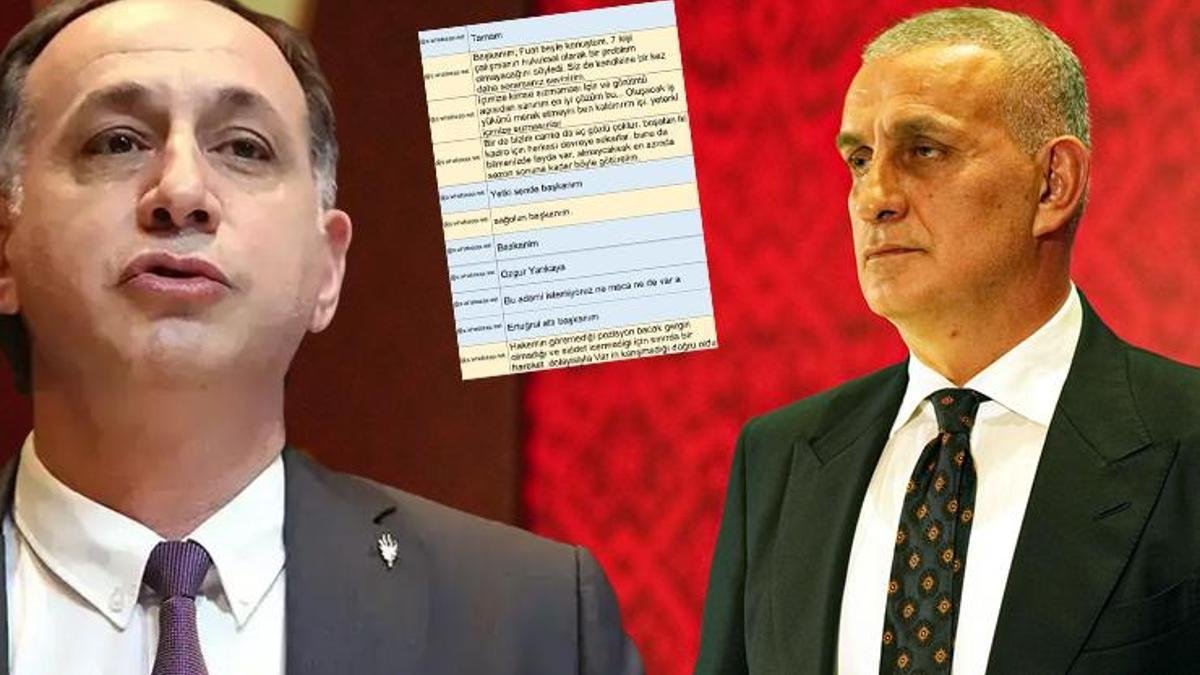 TFF Başkanı İbrahim Hacıosmanoğlu ve MHK Başkanı Ferhat Gündoğdu arasındaki konuşmalar ortaya çıktı: 'Ertuğrul attı başkanım' - Fanatik Gazetesi Süper Lig Haberleri - Spor