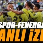Rizespor - Fenerbahçe maçı canlı izle | FB RİZE maçı şifresiz (Süper Lig maçı canlı yayın