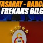 🚨 Galatasaray - Barcelona maçı TRT 1 canlı izle | TRT 1 en güncel frekans bilgileri