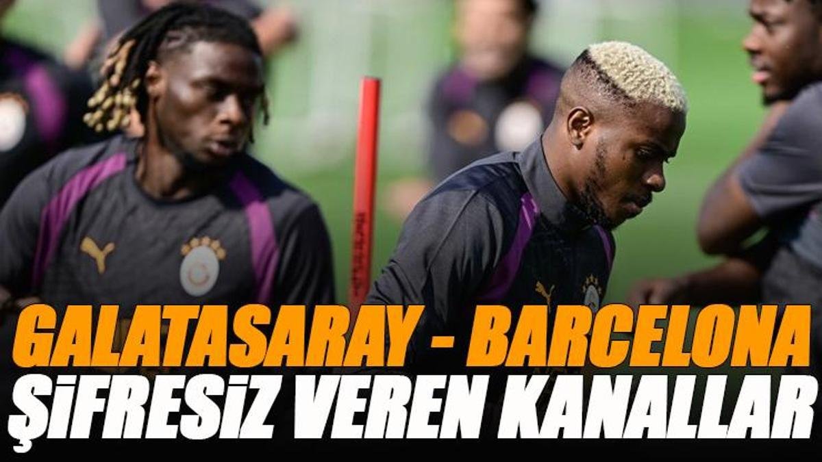 🚨 Galatasaray - Barcelona maçını şifresiz veren kanallar | GS BARÇA maçı şifresiz (Şampiyonlar Ligi)