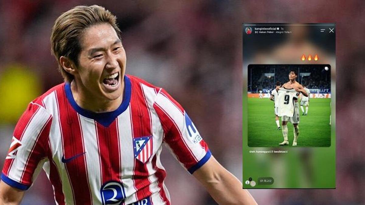 Atletico Madrid'in yıldızı Kang-in Lee'den Hyeon-gyu Oh paylaşımı - Fanatik Gazetesi Futbol Haberleri - Spor