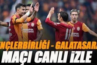 🚨 Gençlerbirliği - Galatasaray maçı canlı izle | G.BİRLİĞİ GS maçı şifresiz (Süper Lig maçı canlı yayın)