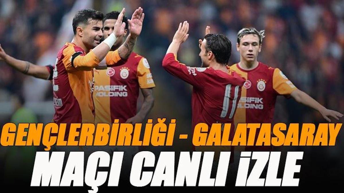 🚨 Gençlerbirliği - Galatasaray maçı canlı izle | G.BİRLİĞİ GS maçı şifresiz (Süper Lig maçı canlı yayın)